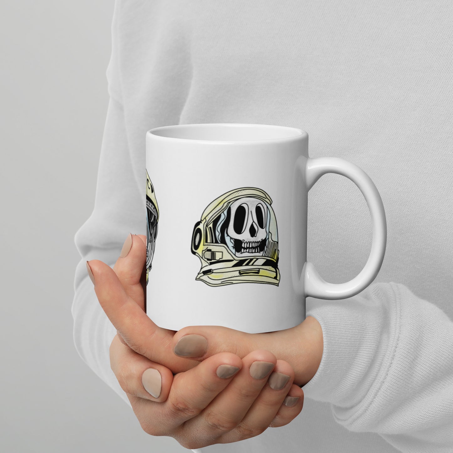"Space Skulls" Glossy Mug